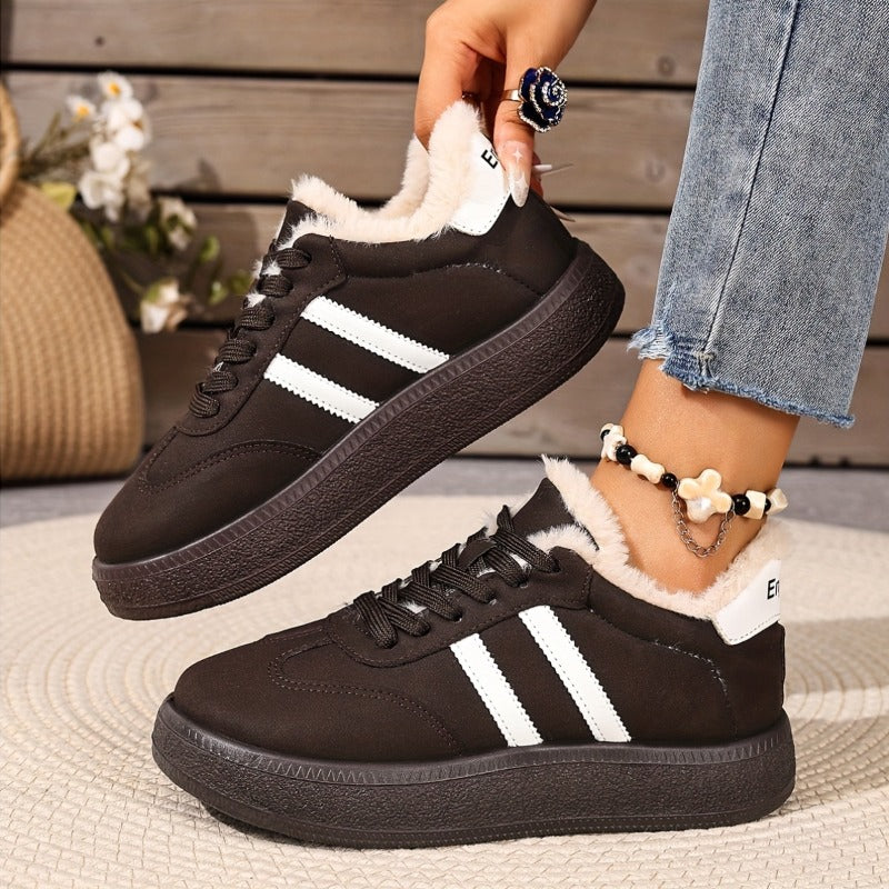 The Fleece-Lined Sneaker Boot