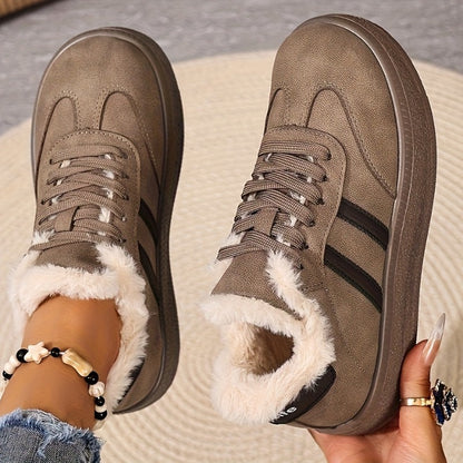 The Fleece-Lined Sneaker Boot