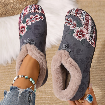 The Embroidered Comfort Slipper