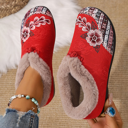The Embroidered Comfort Slipper