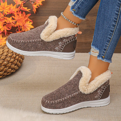 The Fleece-Lined Slip-On