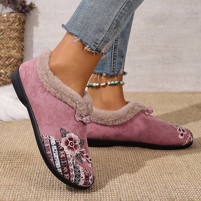 The Embroidered Comfort Slipper