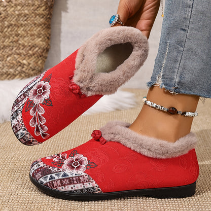The Embroidered Comfort Slipper