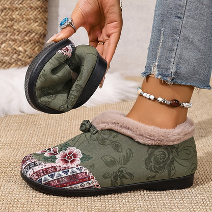The Embroidered Comfort Slipper